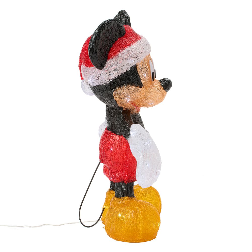 Santa Mickey Mouse Light-Up Figure by Enesco - 20''