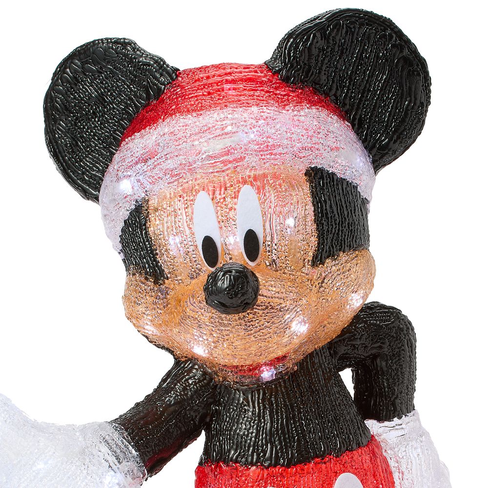 Santa Mickey Mouse Light-Up Figure by Enesco - 20''