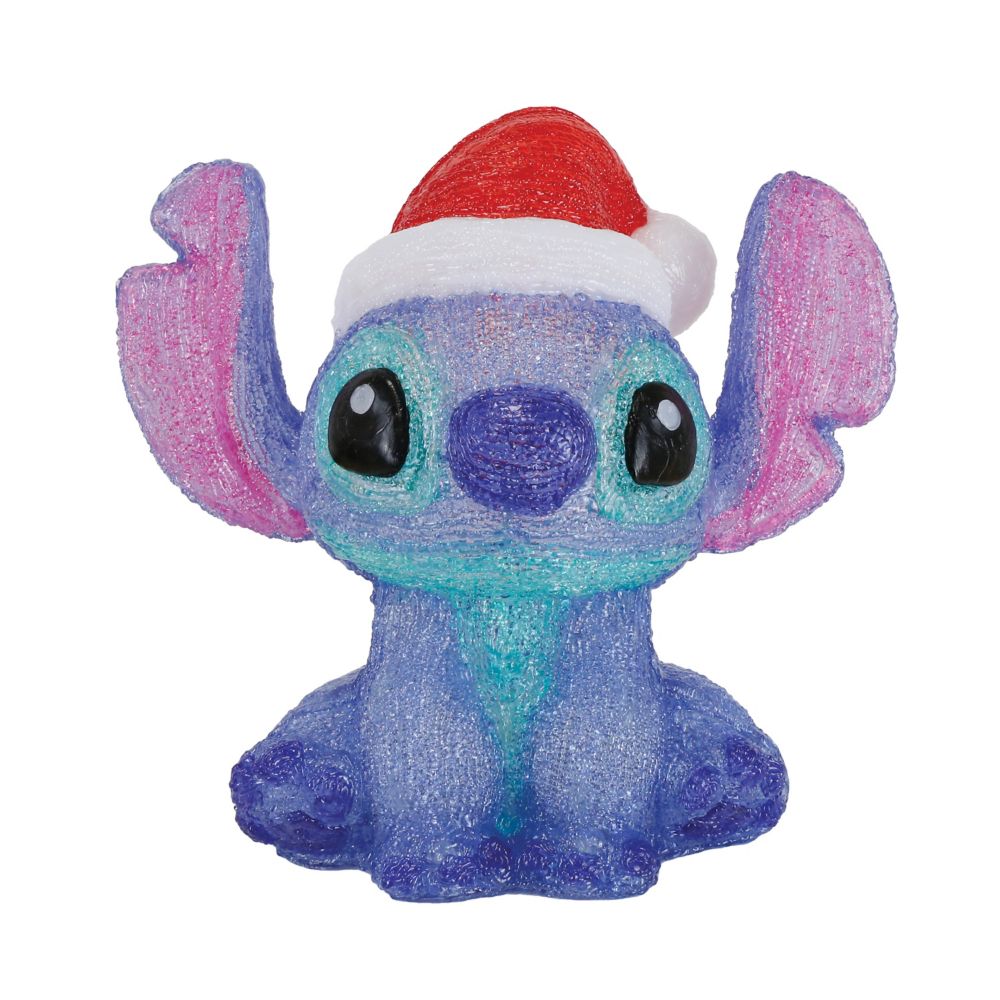 Santa Stitch Light-Up Figure by Enesco Lilo & Stitch 13 Official shopDisney