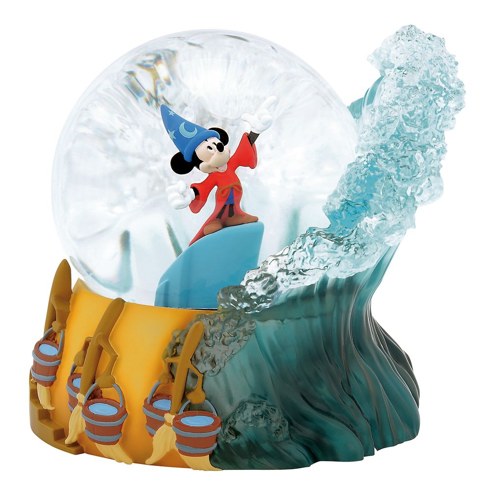 Sorcerer Mickey Mouse Waterball by Enesco Fantasia 85th Anniversary Official shopDisney
