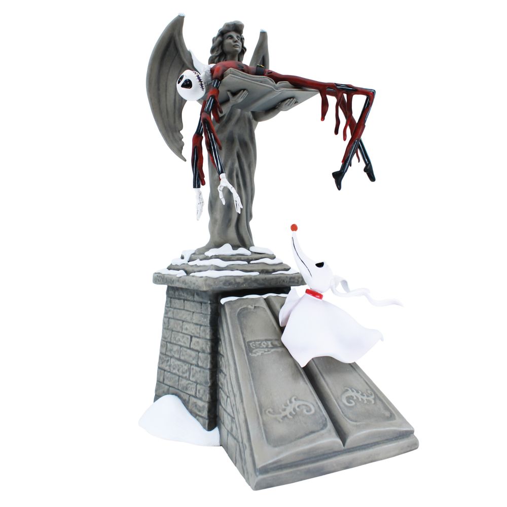 Jack Skellington and Zero Light-Up Figure by Enesco - The Nightmare Before Christmas