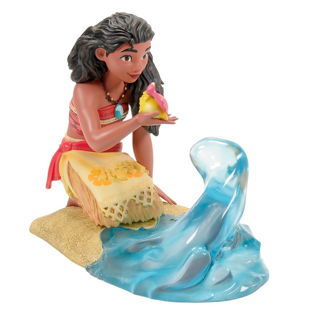Moana with Wave Figure by Enesco &ndash; 8 1/4''