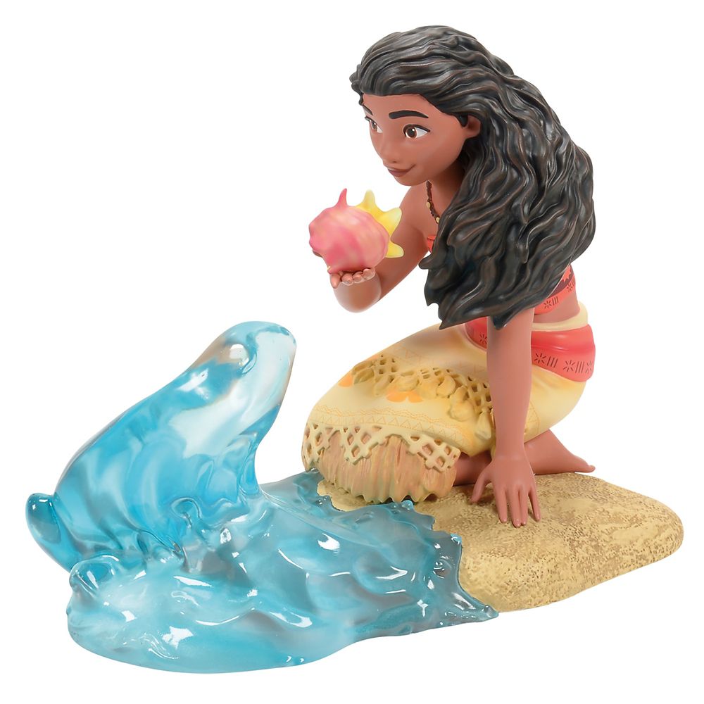 Moana with Wave Figure by Enesco &ndash; 8 1/4''