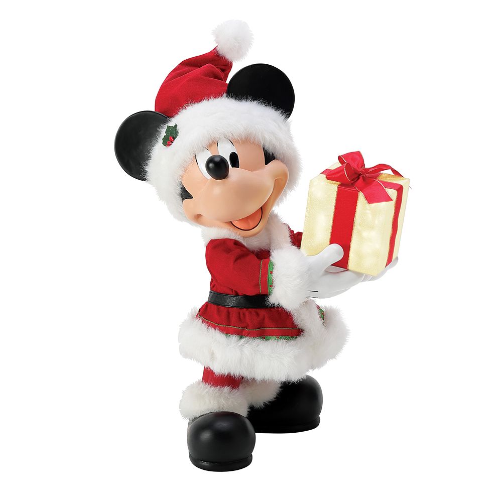 Santa Mickey Mouse ''Mickey's Big Gift'' Holiday Figure by Department 56