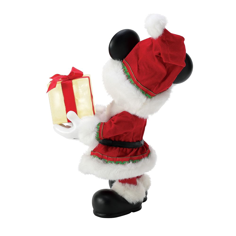 Santa Mickey Mouse ''Mickey's Big Gift'' Holiday Figure by Department 56