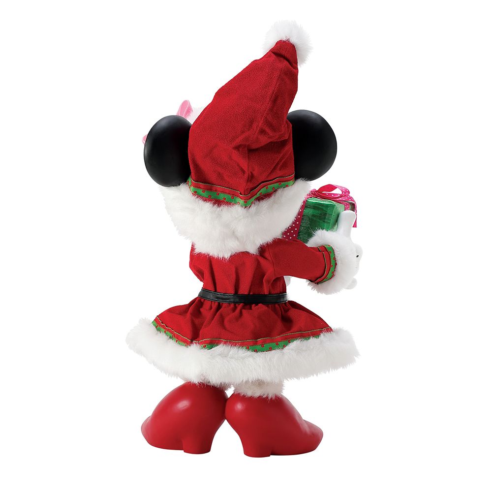Santa Minnie Mouse ''Minnie's Big Gift'' Holiday Figure by Department 56