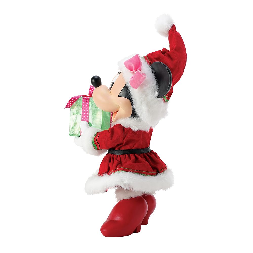 Santa Minnie Mouse ''Minnie's Big Gift'' Holiday Figure by Department 56