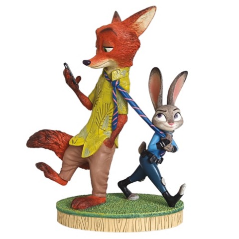 Фигурки Enesco Nick Wilde and Judy Hopps Figure by Enesco – Zootopia 10th Anniversary