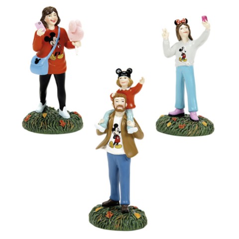 Фигурки Disney Guests ''Visiting the Park'' Figurine Set by Department 56