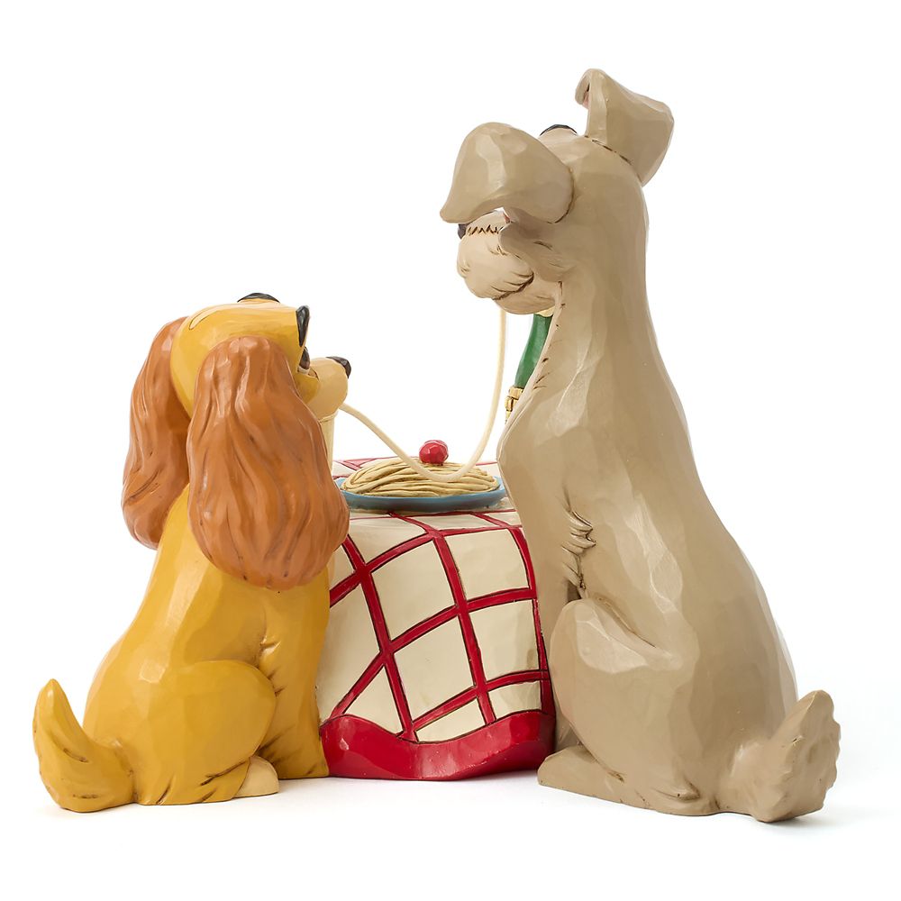 Lady and the Tramp ''Dinner for Two'' Figure by Jim Shore