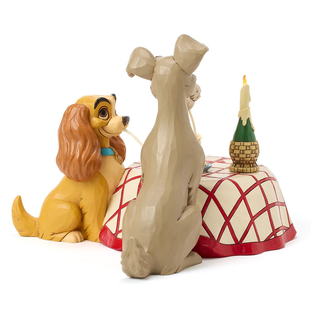 Lady and the Tramp ''Dinner for Two'' Figure by Jim Shore