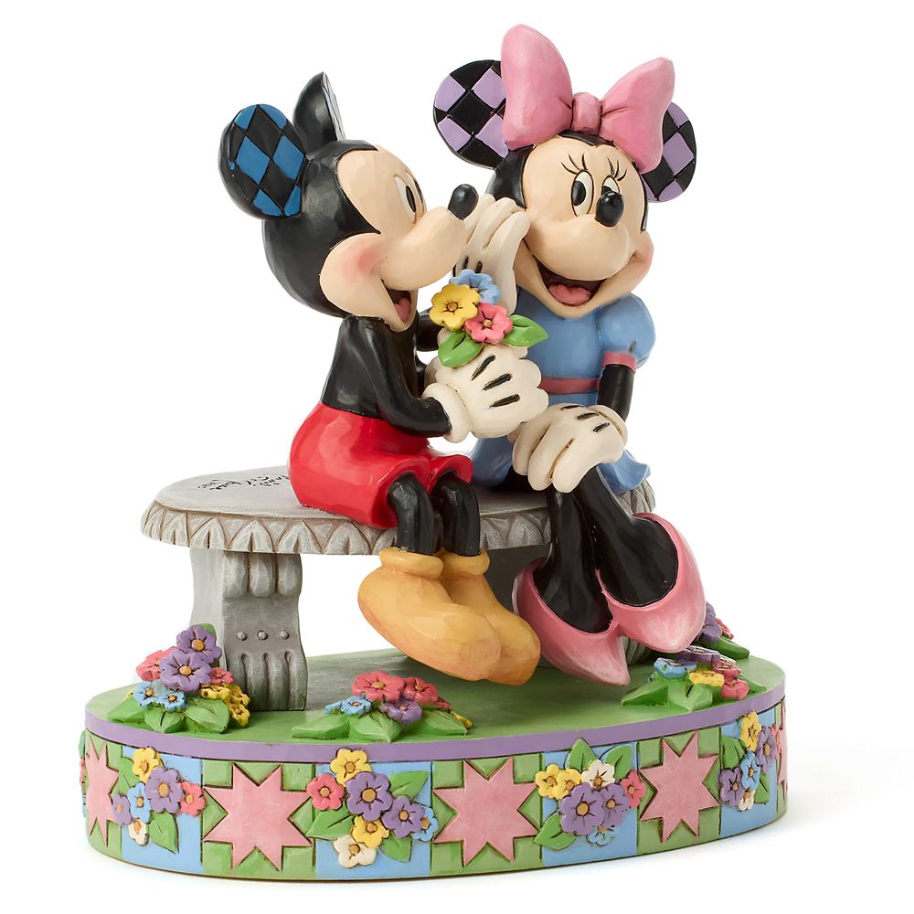 Mickey and Minnie Mouse ''A Blooming Romance'' Figure by Jim Shore