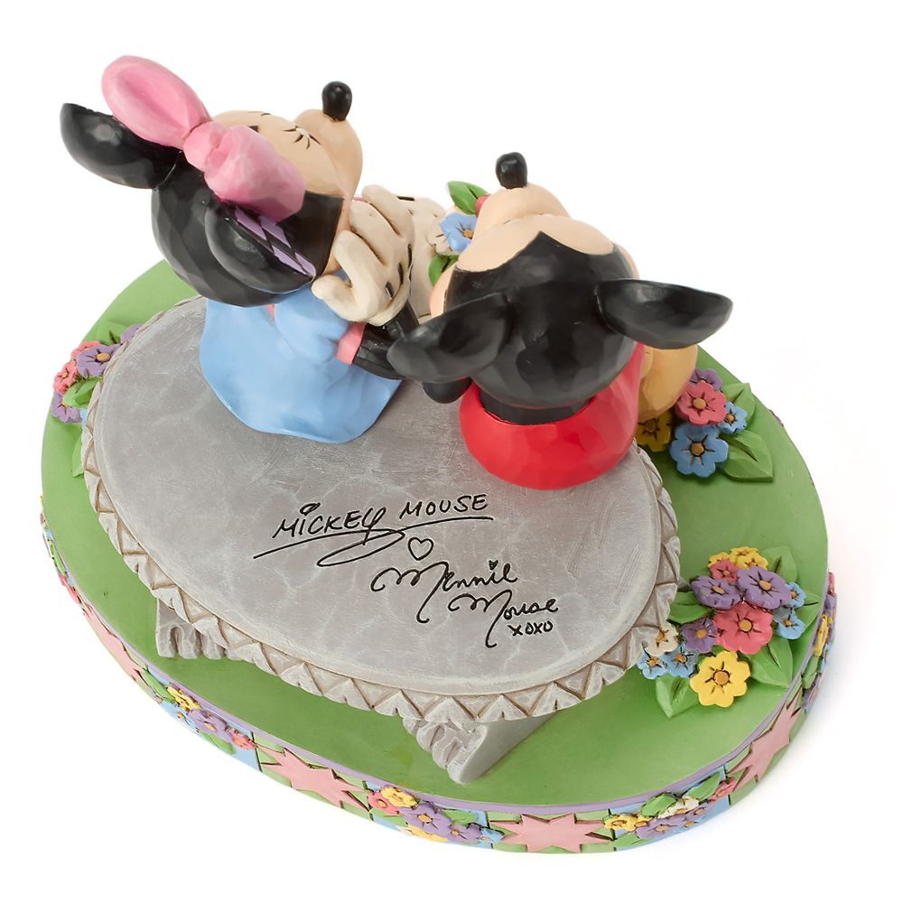 Mickey and Minnie Mouse ''A Blooming Romance'' Figure by Jim Shore