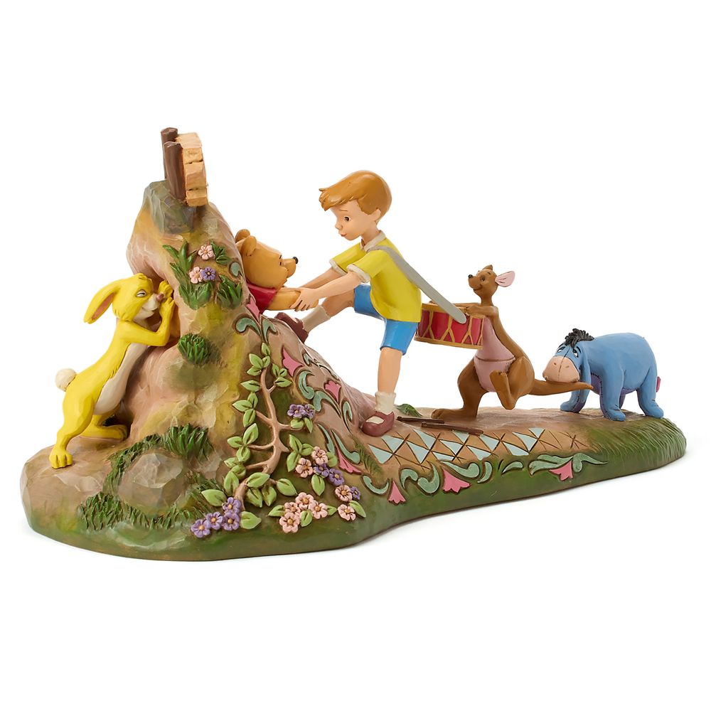 Winnie the Pooh and the Honey Tree ''Friends to the Rescue'' Figure by Jim Shore