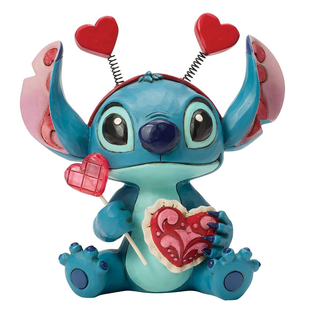 Stitch Sucker for Love Figure by Jim Shore Lilo & Stitch Official shopDisney
