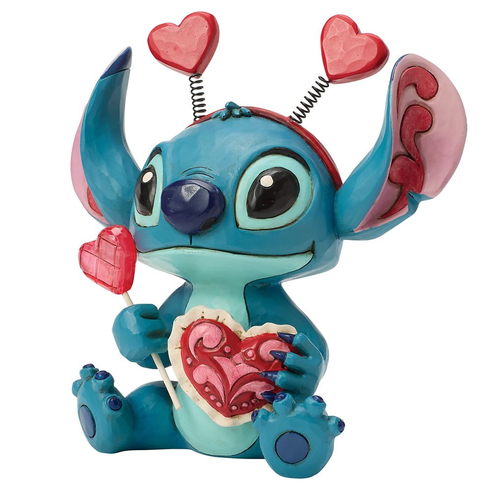 Stitch ''Sucker for Love'' Figure by Jim Shore &ndash;&nbsp;Lilo & Stitch