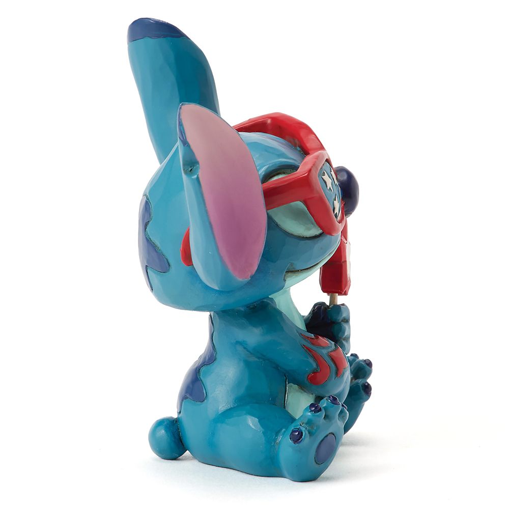Stitch ''Patriotic'' Mini Figure by Jim Shore &ndash;&nbsp;Lilo & Stitch