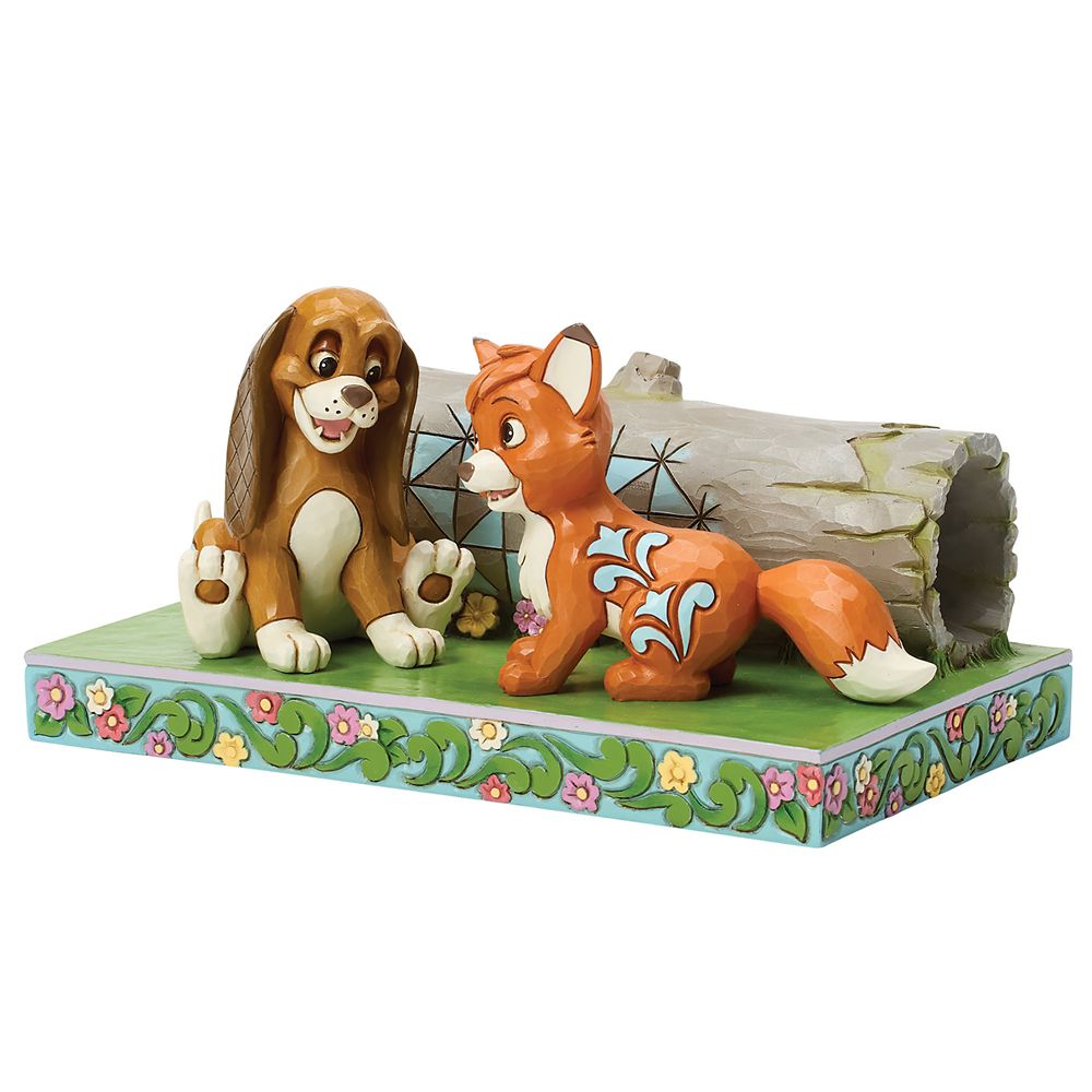 Todd and Copper ''An Unlikely Friendship'' Figure by Jim Shore