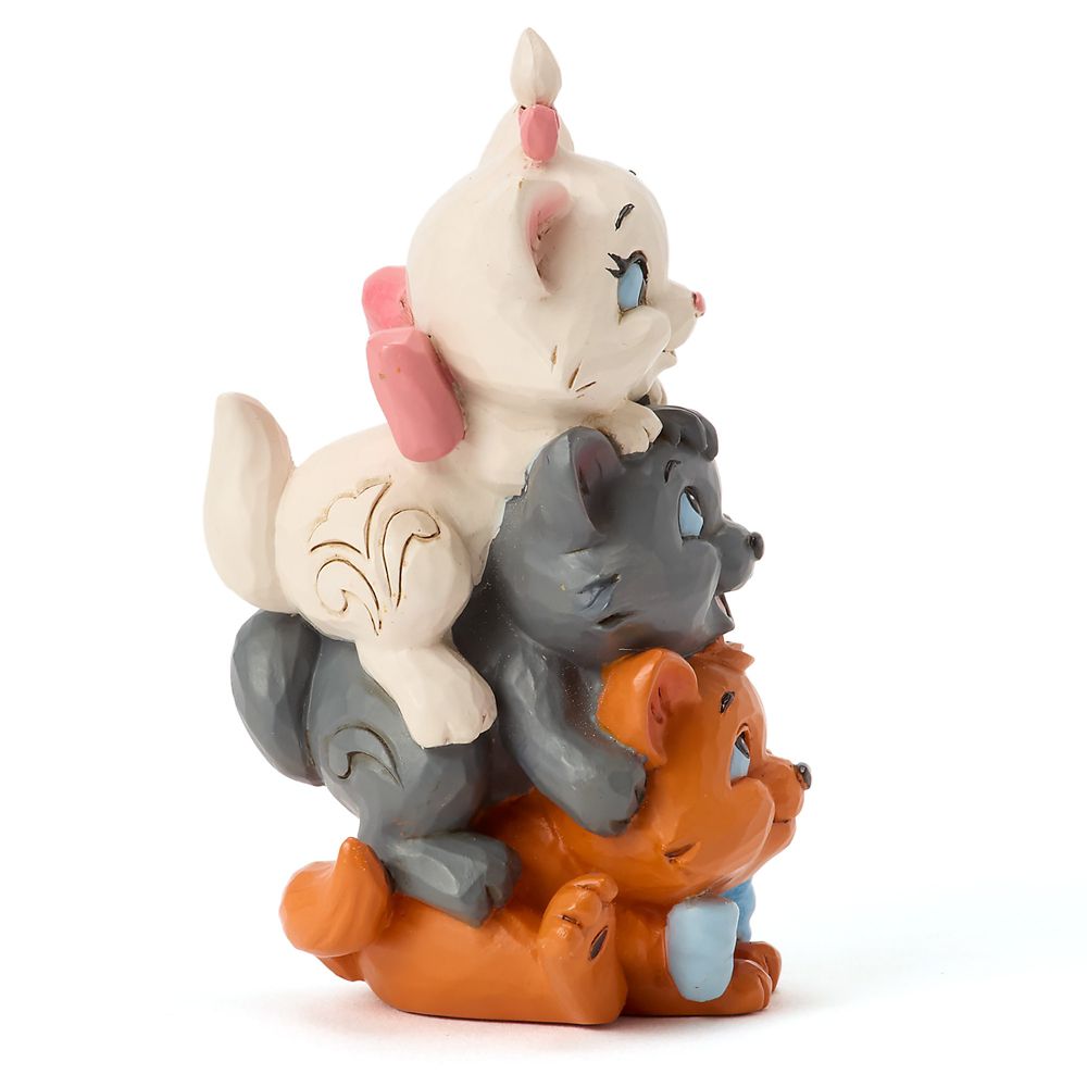 Marie Toulouse and Berlioz ''Aristocats Stacked'' Mini Figure by Jim Shore - The Aristocats