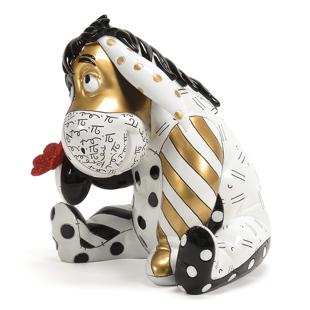 Eeyore ''The Midas Touch'' Figure by Britto &ndash; Winnie the Pooh &ndash; 6 1/4''