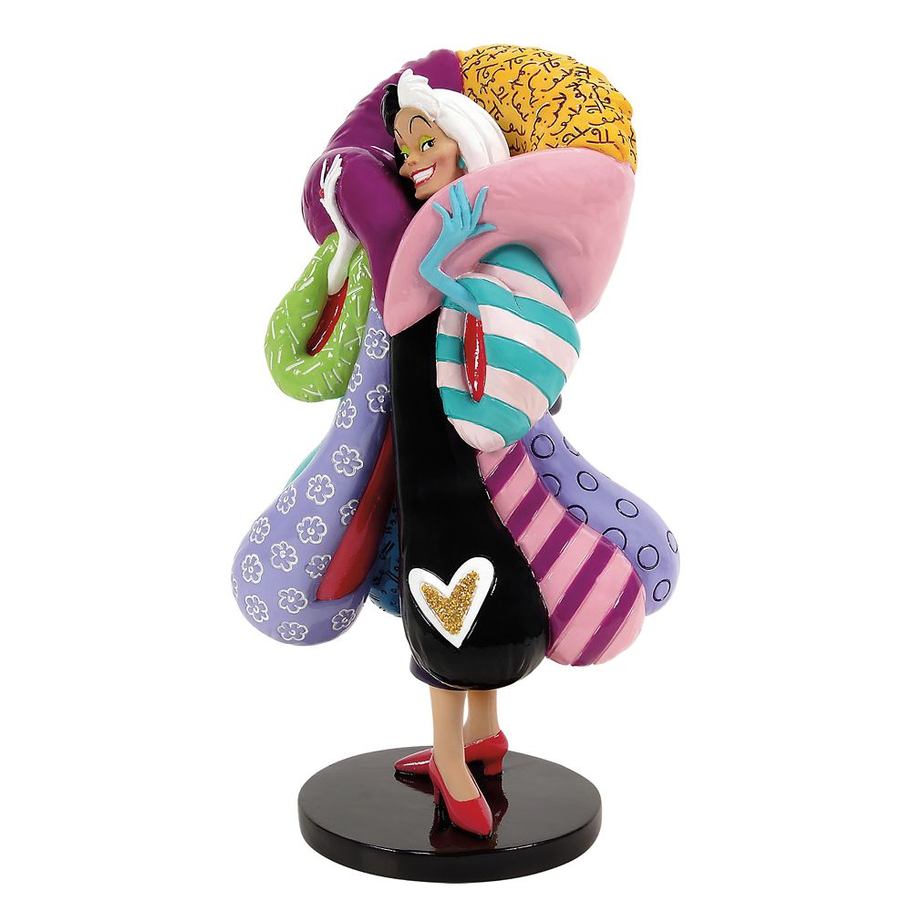 Cruella De Vil Figure by Britto &ndash; 101 Dalmatians &ndash; 8 1/4''