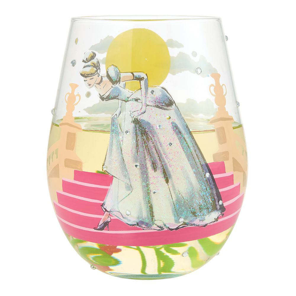 Cinderella ''If the Shoe Fits'' Stemless Glass by Lolita