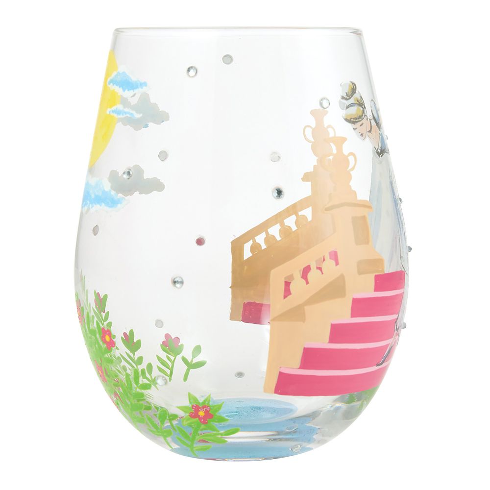 Cinderella ''If the Shoe Fits'' Stemless Glass by Lolita
