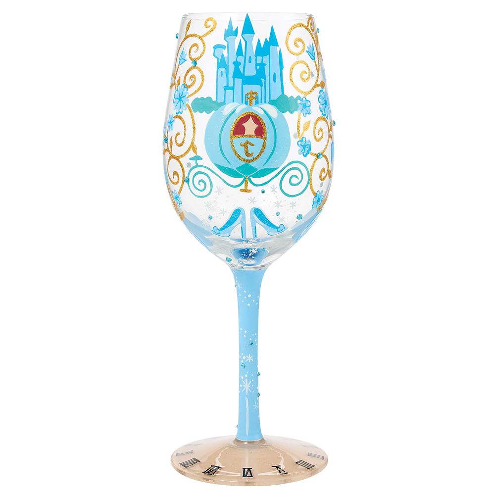 Cinderella ''Midnight Dreams'' Stemmed Glass by Lolita