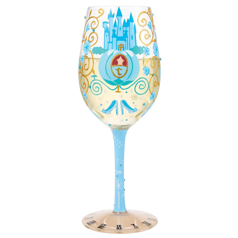Cinderella ''Midnight Dreams'' Stemmed Glass by Lolita