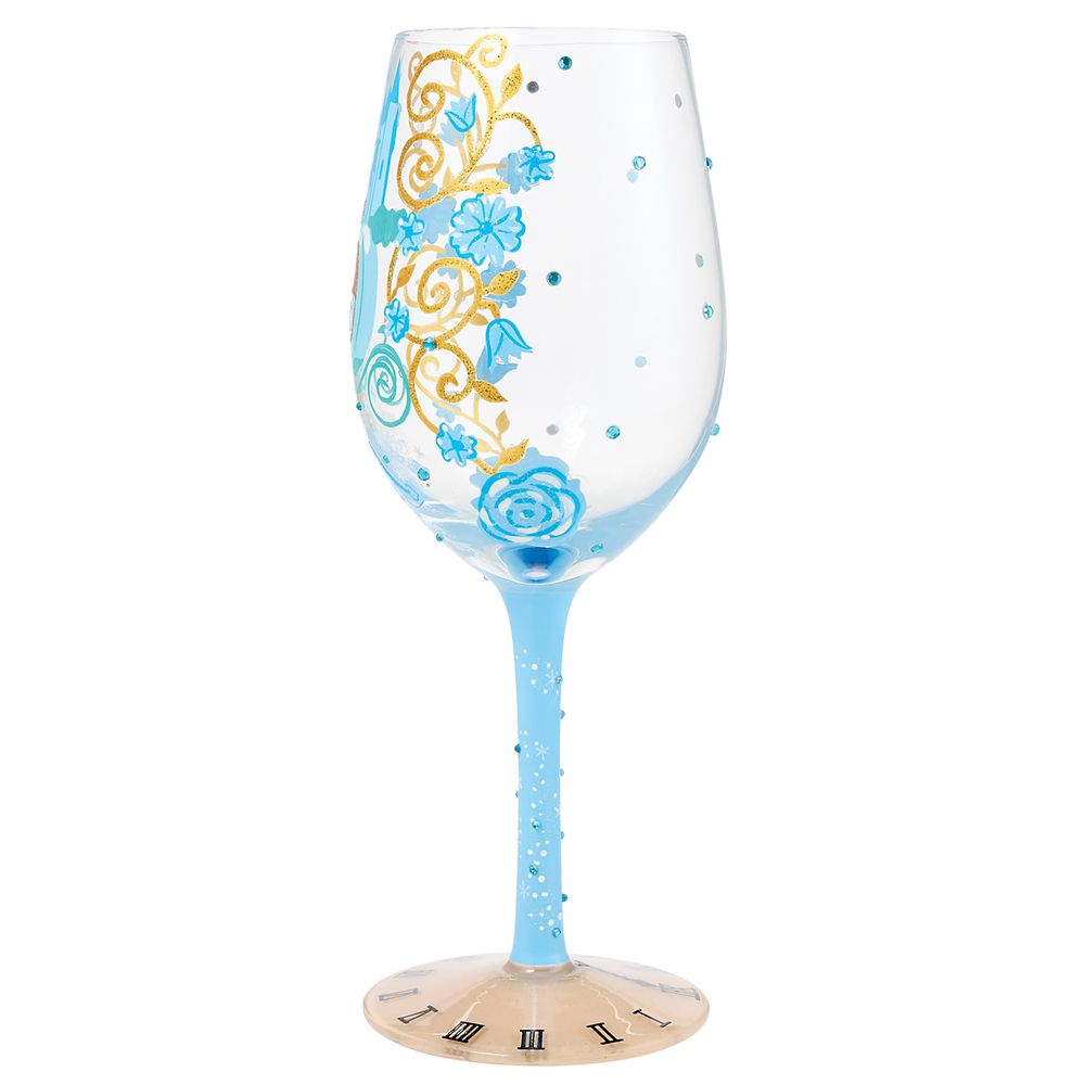 Cinderella ''Midnight Dreams'' Stemmed Glass by Lolita