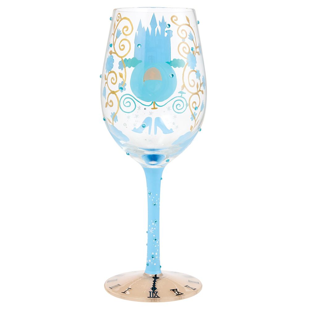Cinderella ''Midnight Dreams'' Stemmed Glass by Lolita