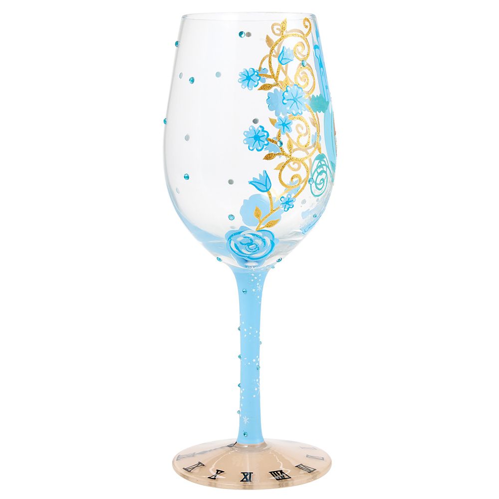 Cinderella ''Midnight Dreams'' Stemmed Glass by Lolita