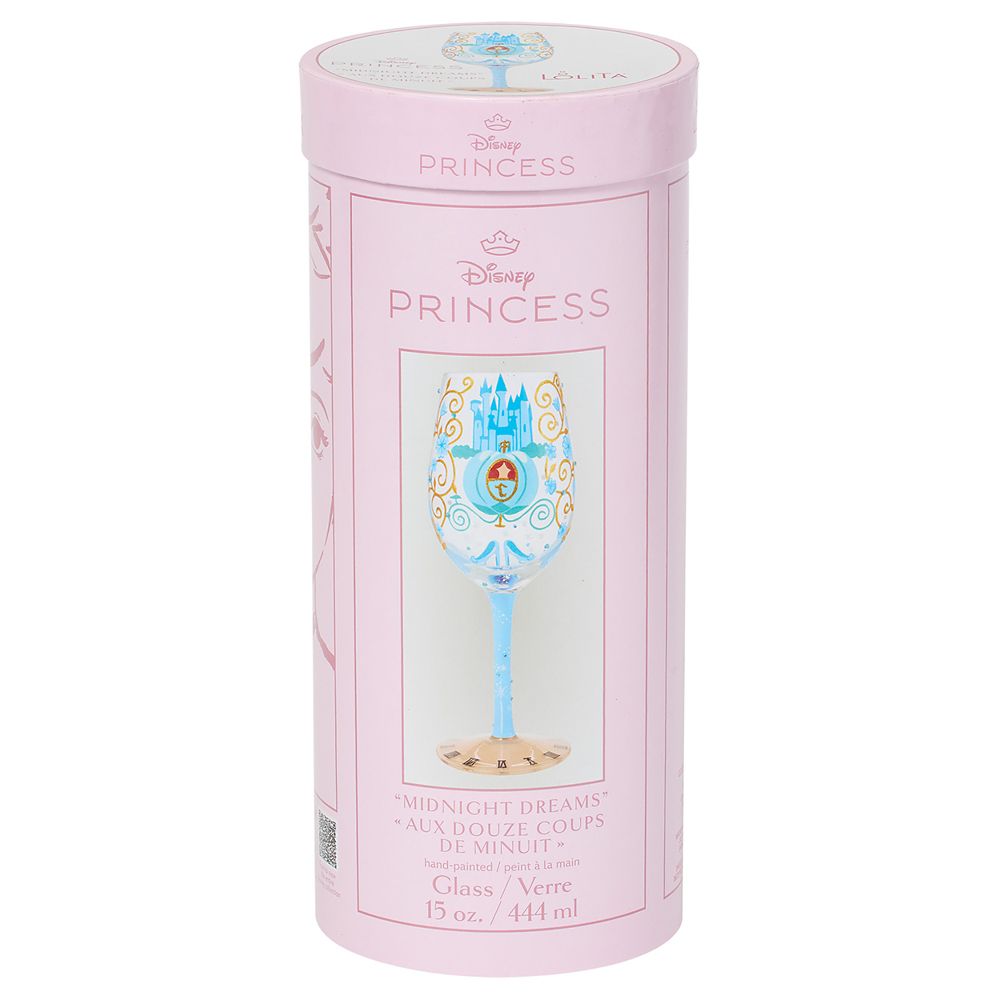 Cinderella ''Midnight Dreams'' Stemmed Glass by Lolita