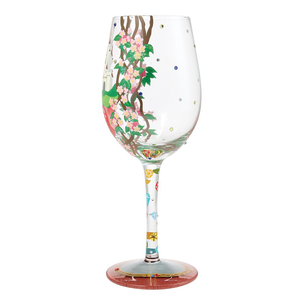 Snow White ''Life is a Fairytale'' Stemmed Glass by Lolita