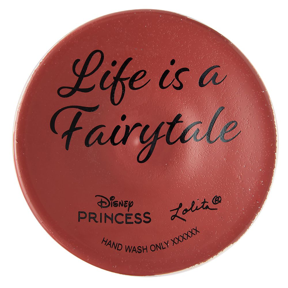 Snow White ''Life is a Fairytale'' Stemmed Glass by Lolita