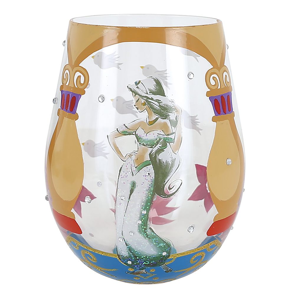 Jasmine ''Let Your Dreams Soar!'' Stemless Glass by Lolita &ndash; Aladdin