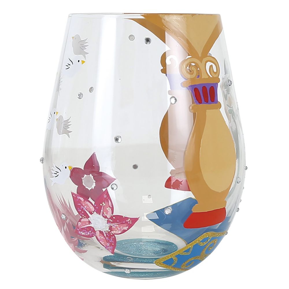 Jasmine ''Let Your Dreams Soar!'' Stemless Glass by Lolita &ndash; Aladdin