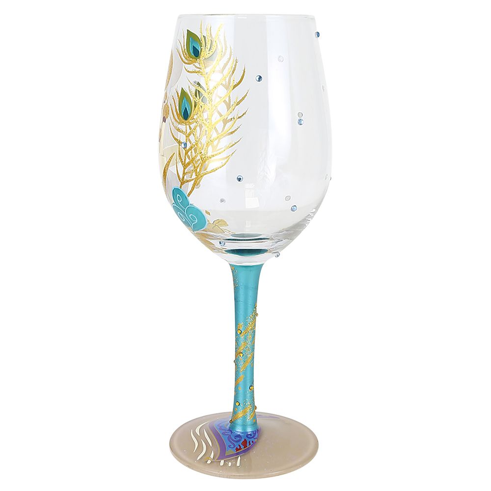 Jasmine ''Show Me the World'' Stemmed Glass by Lolita &ndash; Aladdin