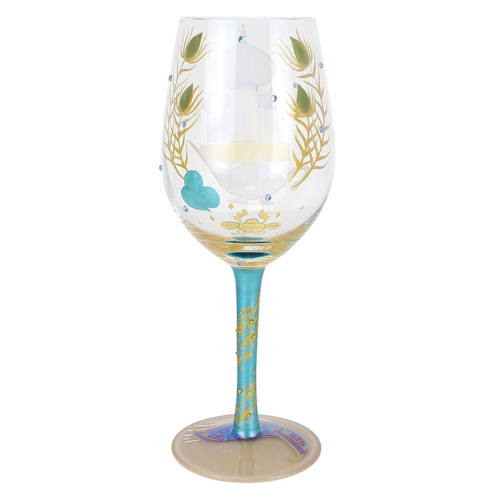 Jasmine ''Show Me the World'' Stemmed Glass by Lolita &ndash; Aladdin