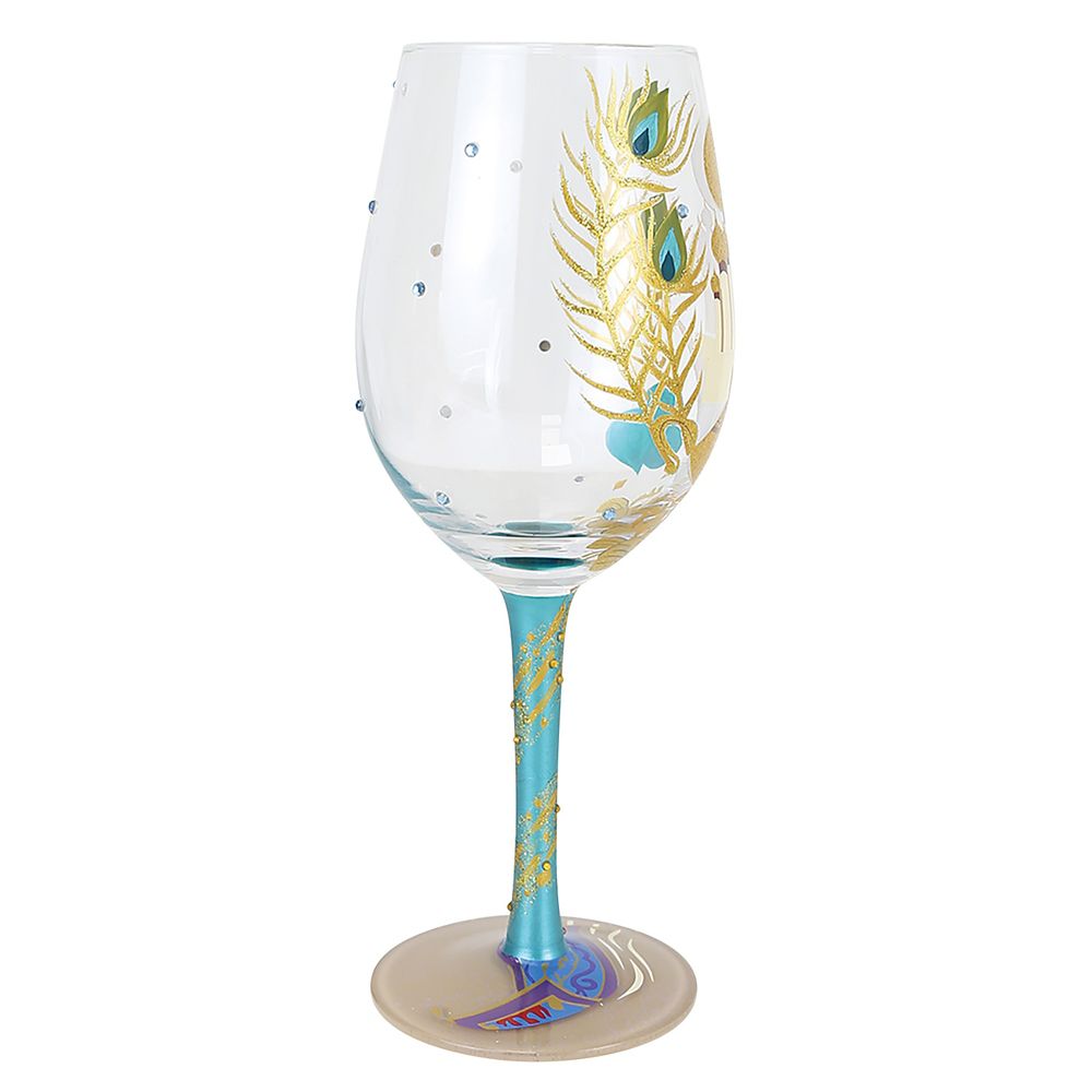 Jasmine ''Show Me the World'' Stemmed Glass by Lolita &ndash; Aladdin