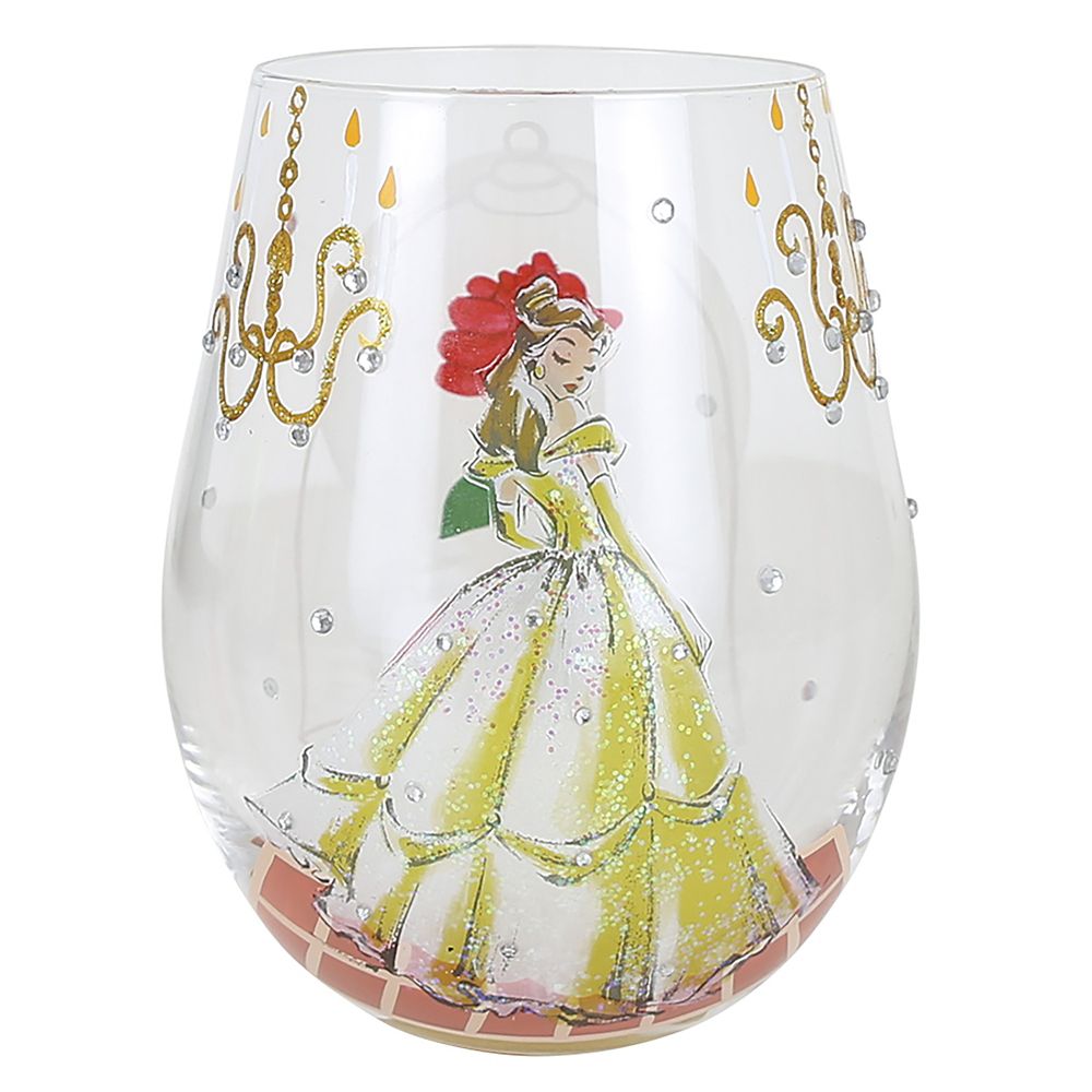 Belle ''Choose to Dream'' Stemless Glass by Lolita &ndash; Beauty and the Beast