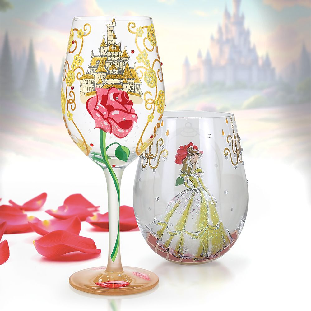 Belle ''Choose to Dream'' Stemless Glass by Lolita &ndash; Beauty and the Beast