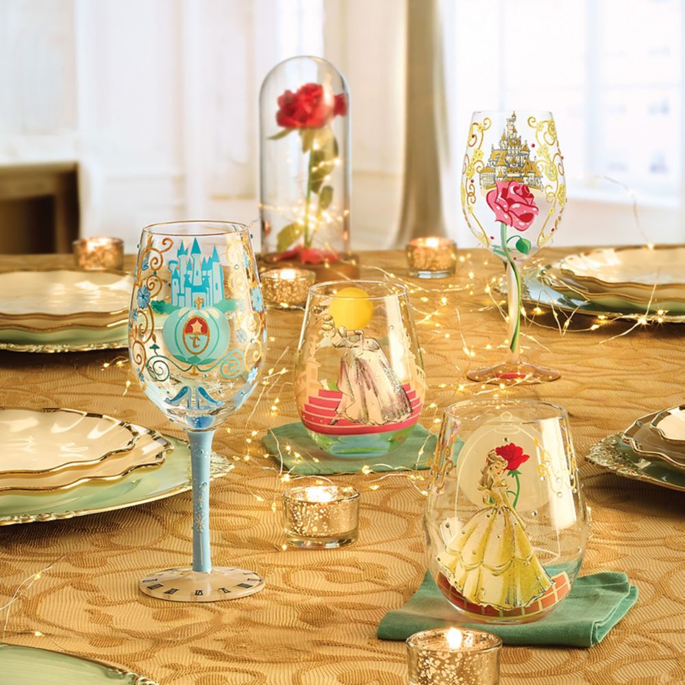 Belle ''Choose to Dream'' Stemless Glass by Lolita &ndash; Beauty and the Beast