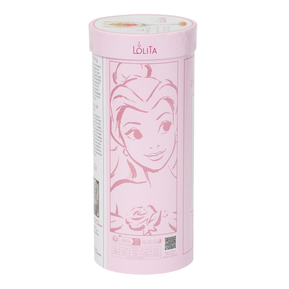Belle ''Bold Like a Rose'' Stemmed Glass by Lolita &ndash; Beauty and the Beast