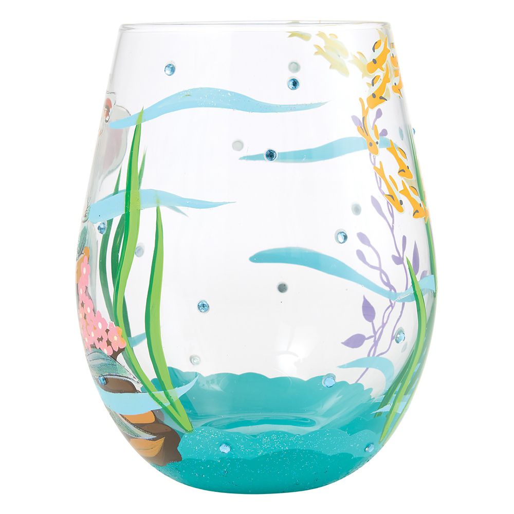 Ariel ''An Ocean of Dreams'' Stemless Glass by Lolita &ndash; The Little Mermaid