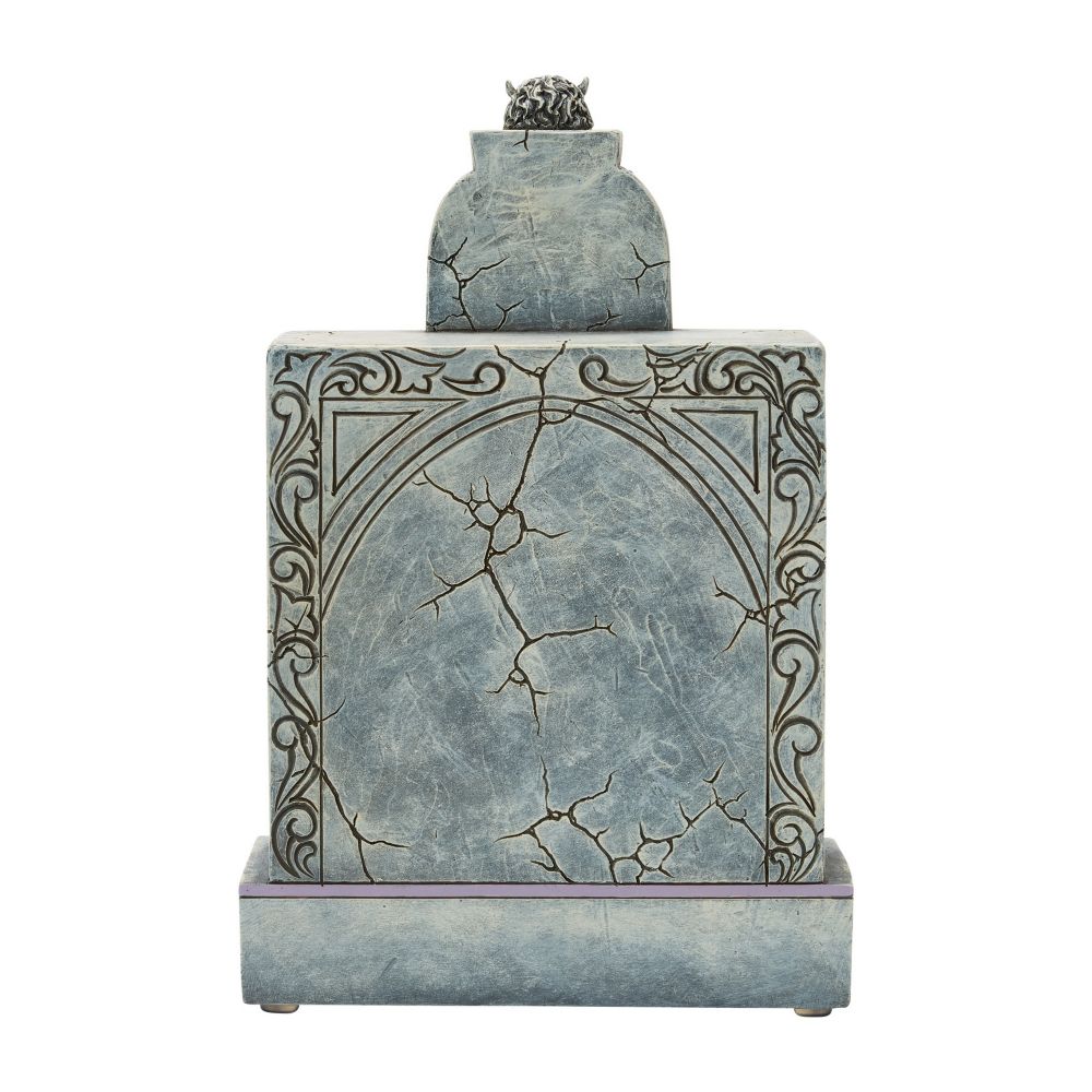 Caretaker and Dog ''Ghostly Graveyard Guardian'' Light-Up and Sound Figure by Jim Shore - The Haunted Mansion