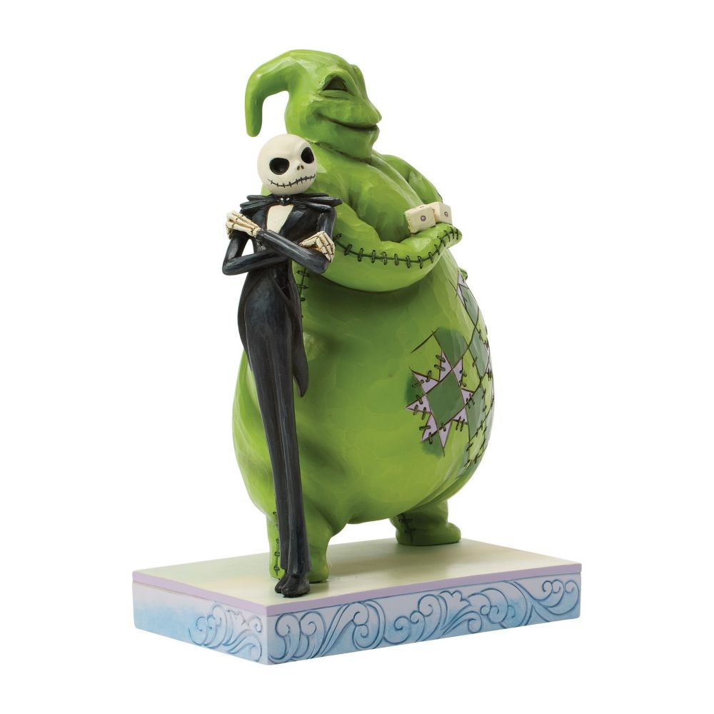 Jack Skellington and Oogie Boogie ''One More Roll'' Figure by Jim Shore &ndash; The Nightmare Before Christmas