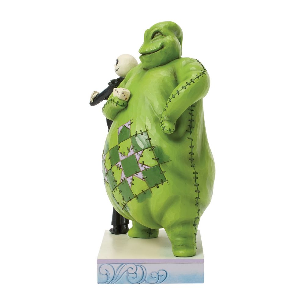 Jack Skellington and Oogie Boogie ''One More Roll'' Figure by Jim Shore &ndash; The Nightmare Before Christmas