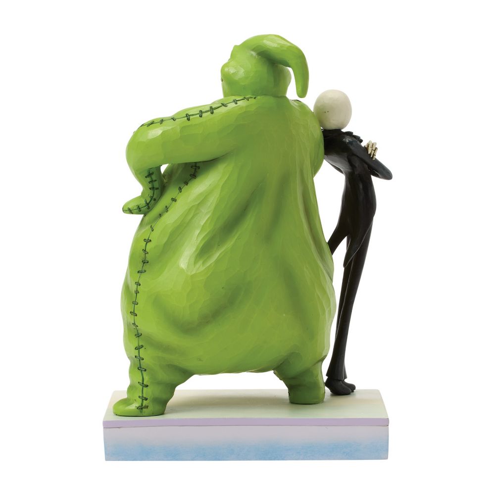 Jack Skellington and Oogie Boogie ''One More Roll'' Figure by Jim Shore &ndash; The Nightmare Before Christmas