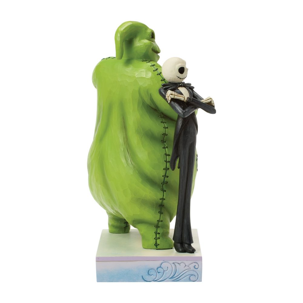 Jack Skellington and Oogie Boogie ''One More Roll'' Figure by Jim Shore &ndash; The Nightmare Before Christmas